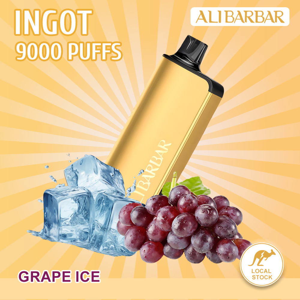 FAST AUS SHIPPING | ALIBARBAR INGOT 9000 Disposable Vape | Australian local Warehouse