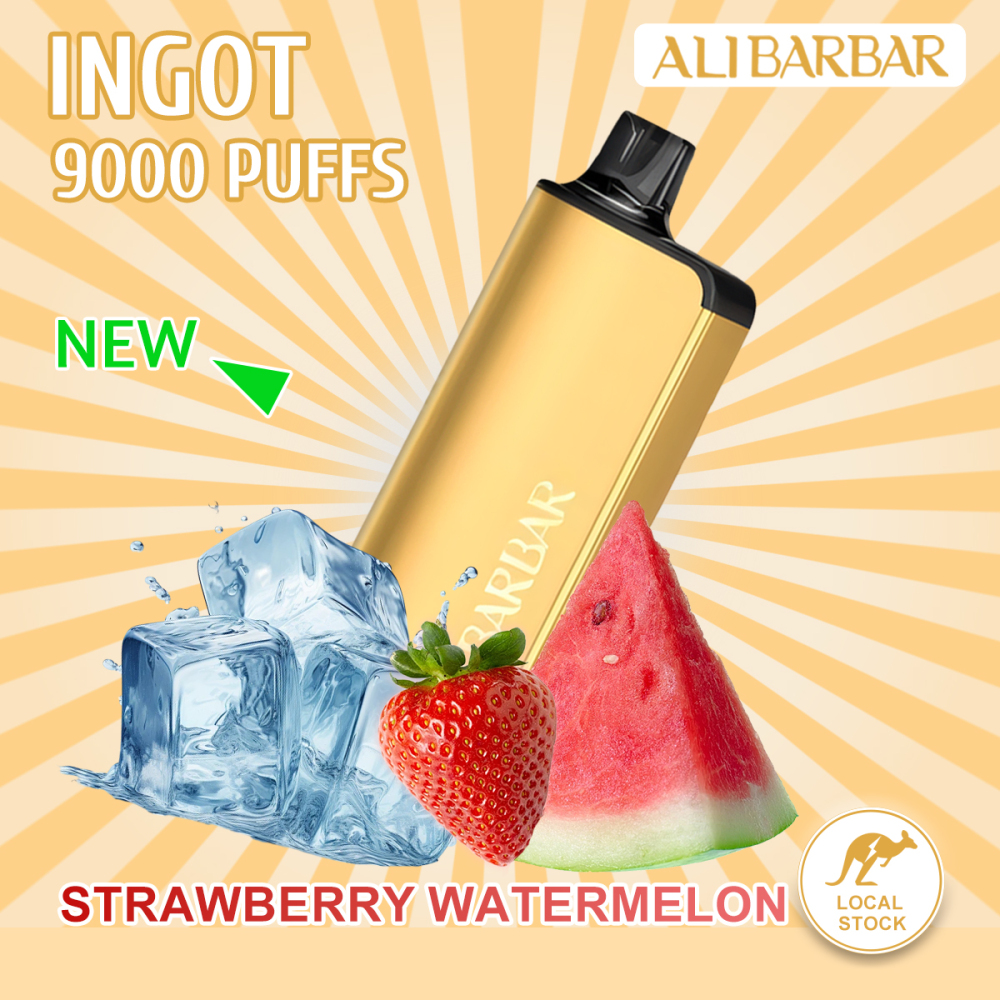 FAST AUS SHIPPING | ALIBARBAR INGOT 9000 Disposable Vape - Wholesale Lot (50+ Units) | Sydney Warehouse