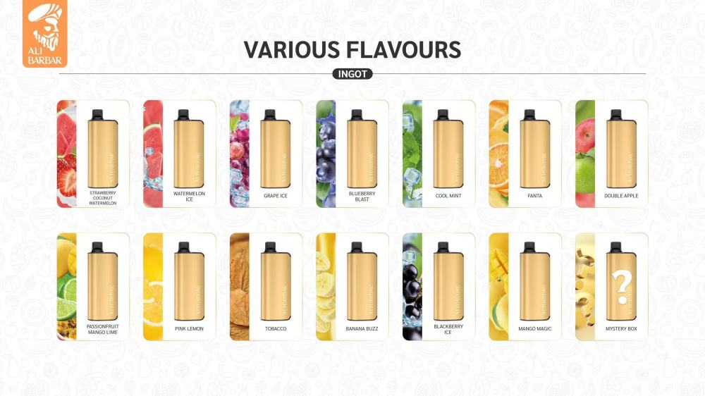 FAST AUS SHIPPING | ALIBARBAR INGOT 9000 Disposable Vape | Australian local Warehouse