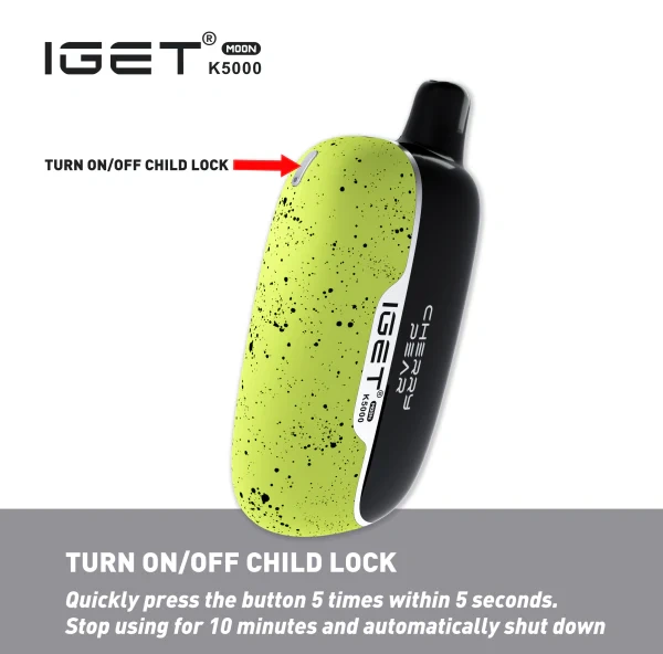 IGET Moon K5000 - 5000 puffs disposable electronic cigarette