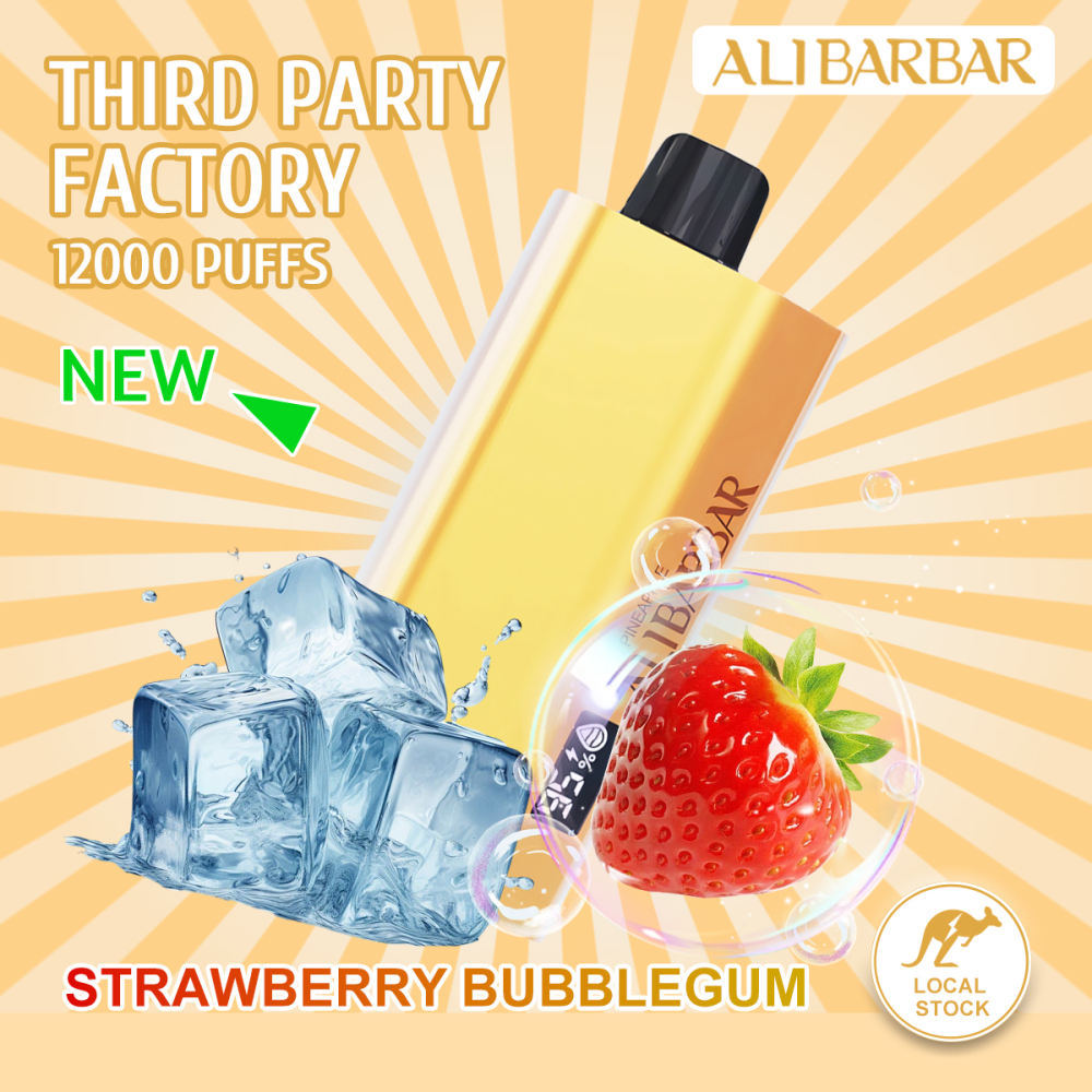 FAST AUS SHIPPING | ALIBARBAR TEQ 12000 Puffs Disposable Vape - Wholesale Lot (50+ Units) | Sydney Warehouse