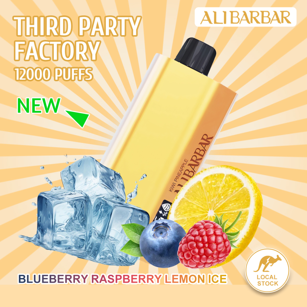 FAST AUS SHIPPING | ALIBARBAR TEQ 12000 Puffs Disposable Vape - Wholesale Lot (50+ Units) | Sydney Warehouse