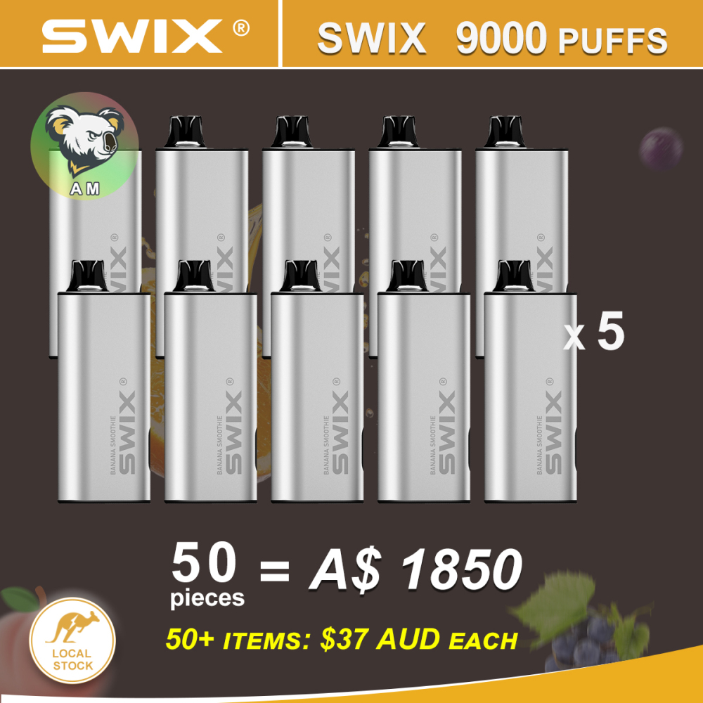 FAST AUS SHIPPING | SWIX MATE 9000 Puffs Color Roulette Disposable Vape – 22ml Mesh Coil LED Display | Local warehouse