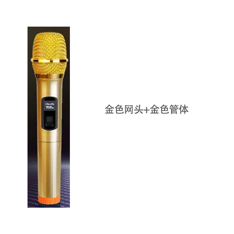 Handheld wireless microphone one to two outdoor live broadcast equipment home karaoke audio stage universal microphone