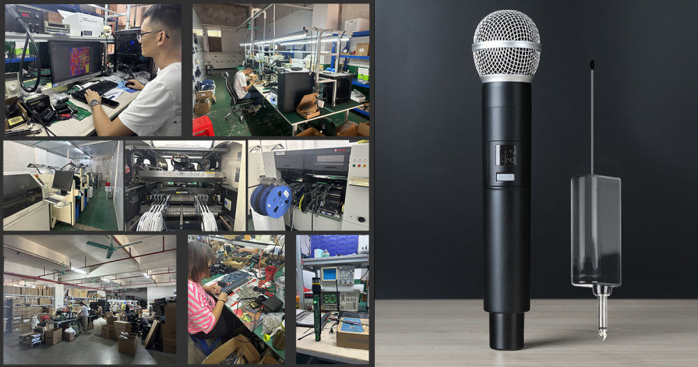 58 Handheld wireless microphone universal karaoke home audio outdoor square dance microphone drag two universal live sound card