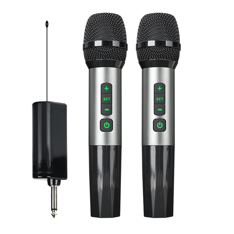 D11 handheld wireless microphone U section drag two outdoor live broadcast equipment home karaoke audio stage universal microphone