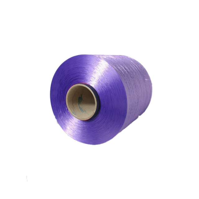 Высокопрочная цветная полиэфирная промышленная пряжа