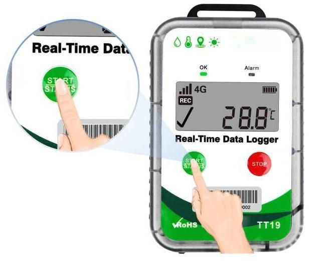 4G/2g Temperature and Humidity Data Logger