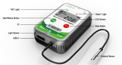 Registrador de datos de temperatura y humedad en tiempo real 4G