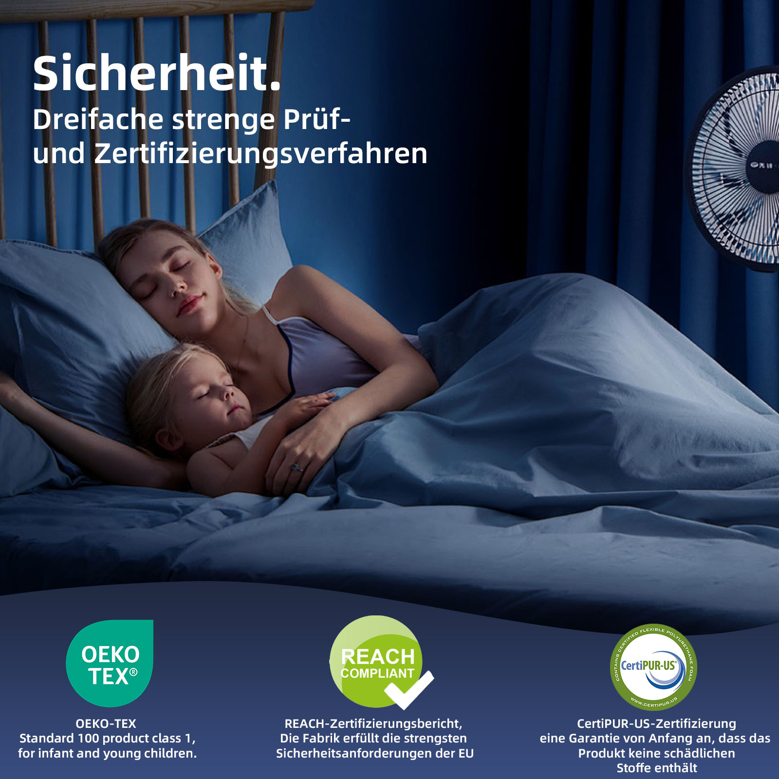 MENDALE Gel Matratzen Topper H2&H3 6cm Hoch Kaltschaum Matratzentopper aus Bequemem Gelschaum, Abnehmbarem Bezug, ÖEko-TEX®, Certipur-US, Reach Zertifiziert