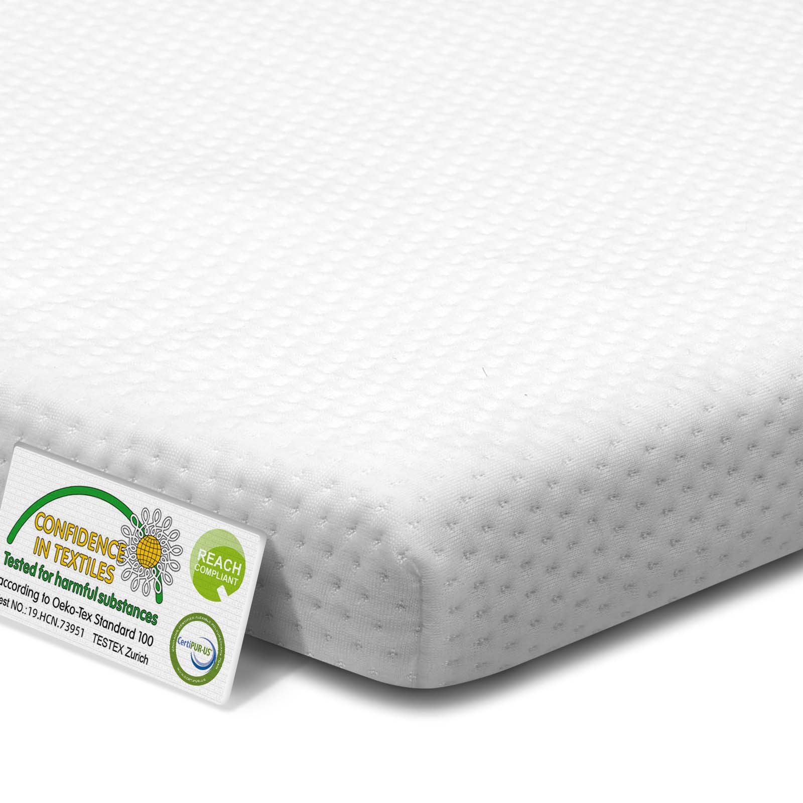 MENDALE Gel Matratzen Topper H2&H3 6cm Hoch Kaltschaum Matratzentopper aus Bequemem Gelschaum, Abnehmbarem Bezug, ÖEko-TEX®, Certipur-US, Reach Zertifiziert