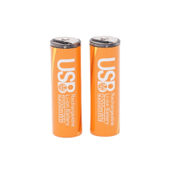 Kutacell Rechargeable Battery Type C AA Li-ion Batteries 2200/2800mWh