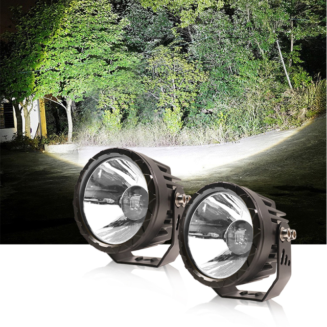 JOPOWER 50W 3.5 Inch White Yellow Led Fog Driving Pod Lights