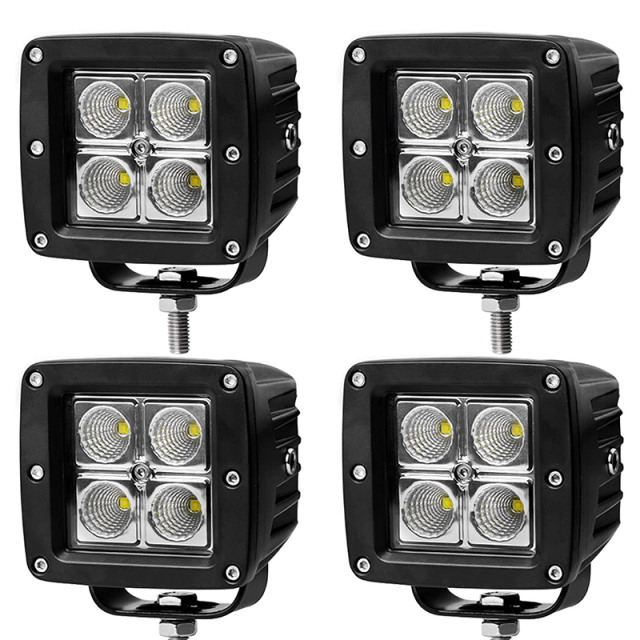 JOPOWER 3 Inch Cubes LED Work Light Pods Ultra Bright LED Flood Light