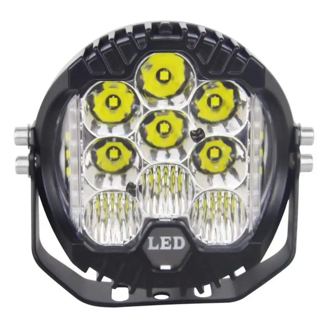 JOPOWER 7 Inch 90W LED Work Light Pods Spot Flood Combo Beam Fog Lamp