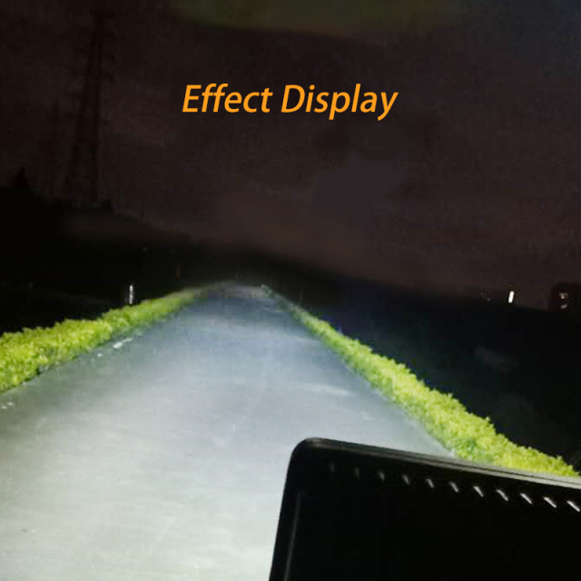 JOPOWER 4X4 off Road Spot Flood Dual Color White Amber LED Light Bar