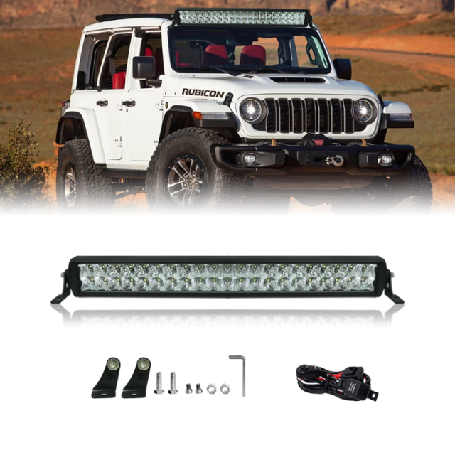 JOPOWER 22 inch Double Row Off Road LED Light Bar for Pickup
