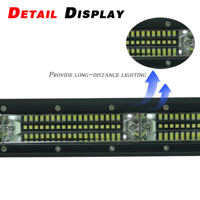 JOPOWER  Led Light Bar Ultra Slim Off Road Working Light for Trucks