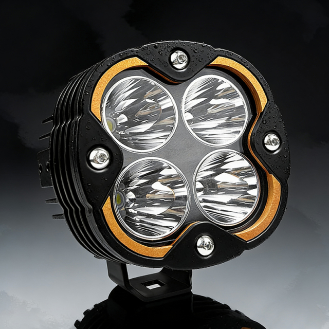 Off-road Vehicle Auxiliary Lighting 200W 20000 Lumen 5 Inch Led Fog/Driving Lights for Car Boat 4x4 Off-Road Truck Universal