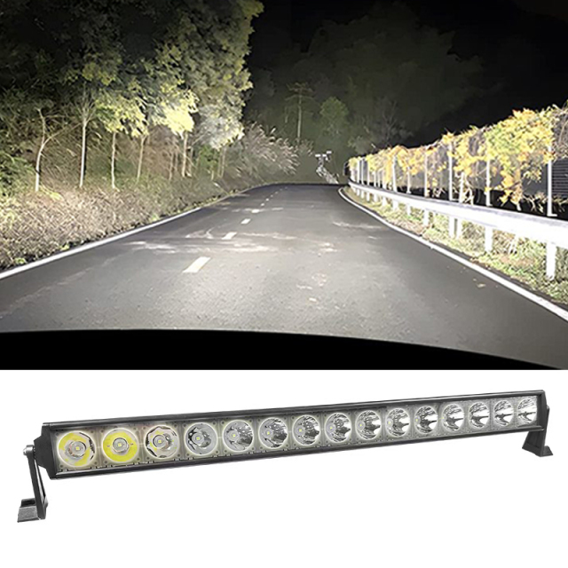 Custom Size Led Light Bar 32 Inch Universal Barra De Luz RGB Light Bars Led Offroad Lights