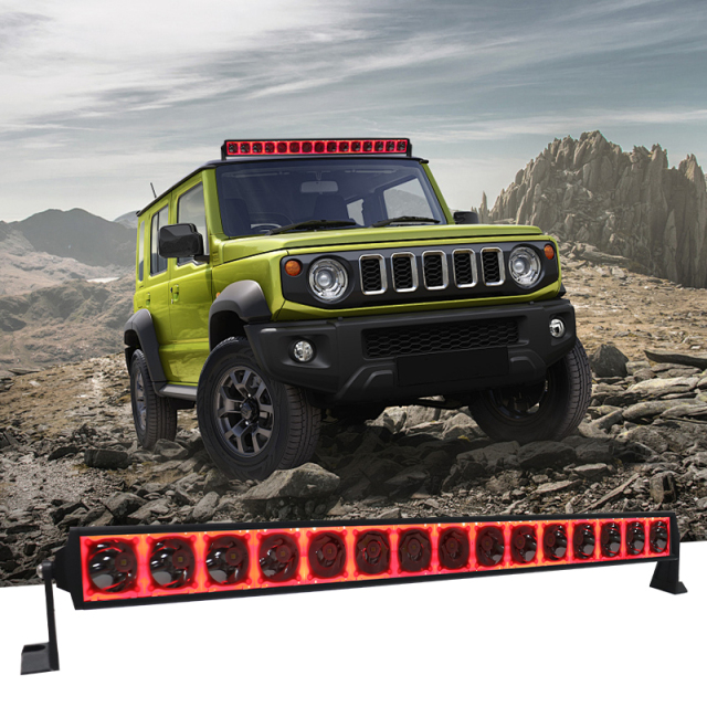 Custom Size Led Light Bar 32 Inch Universal Barra De Luz RGB Light Bars Led Offroad Lights