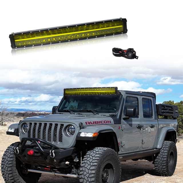 High Bright LED Long Spotlight Shooting Lamp Offroad Truck Light Bar 4X4 Led Bars Universal