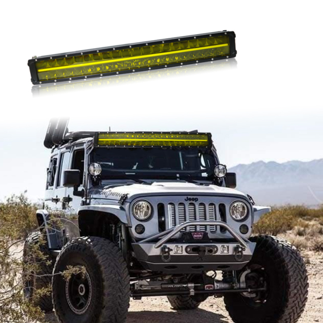 High Bright LED Long Spotlight Shooting Lamp Offroad Truck Light Bar 4X4 Led Bars Universal