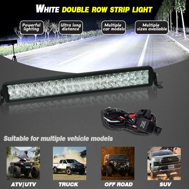 22 Inch Auto Parts Accessories Barra Led Hilites Offroad Truck 4x4 Black Splicing Modular Led Light Bar Off Road