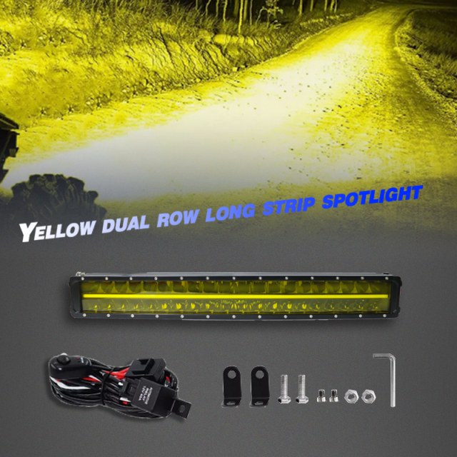 High Bright LED Long Spotlight Shooting Lamp Offroad Truck Light Bar 4X4 Led Bars Universal