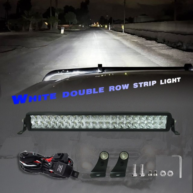 22 Inch Auto Parts Accessories Barra Led Hilites Offroad Truck 4x4 Black Splicing Modular Led Light Bar Off Road