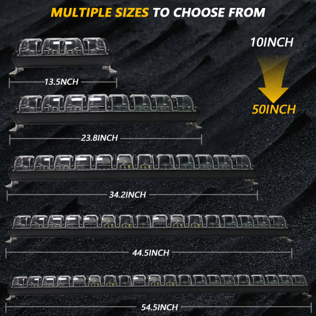 650W 52 Inch Exceptionally Bright Light Auto Lighting Offroad Led Work Light Bars