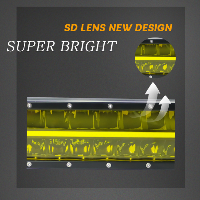 High Bright LED Long Spotlight Shooting Lamp Offroad Truck Light Bar 4X4 Led Bars Universal