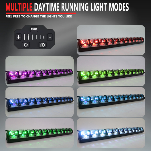 Multifunctional Evolve RGB Light Bar Offroad 32 Inch LED Light bar Adapt Led Light Bars