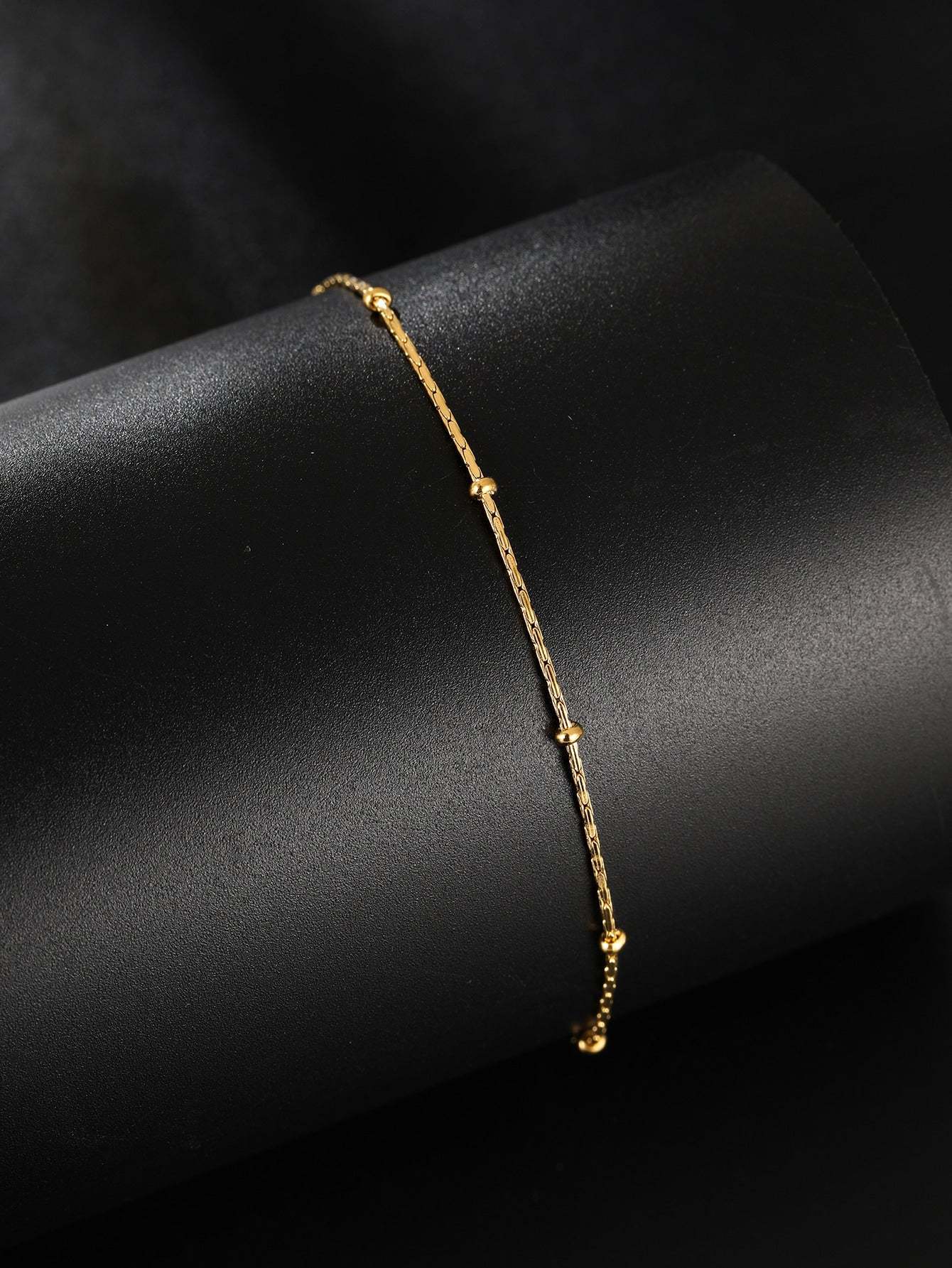 18K Gold Plated一件复古个性百搭通勤简约时尚女款手链