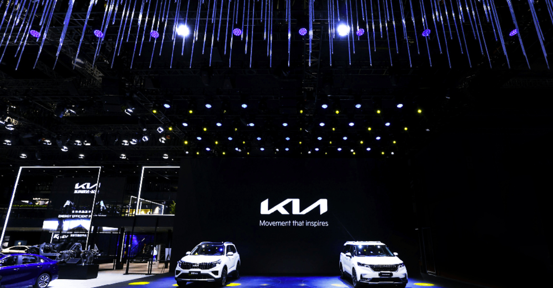 KN Auto Show, Shanghai, 3D qFiber, Seekway 3D LED CUBE