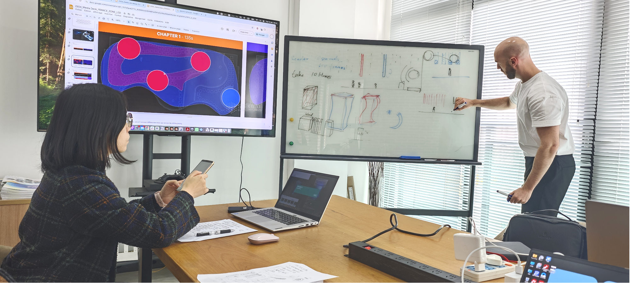 Lighting Project Design discussion for Immersive Lighting Installation of France Pavilion Osaka Expo