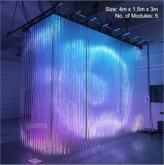 QM50D-M24,QM50D 10x10 Modular 3D LED Cube | Volumetric Lighting Installation