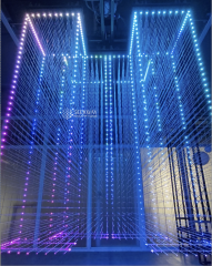 Seekway qGrid 3D kinetic volumetric led display, suitbale for museum/exhibition/commercial/stage lighting