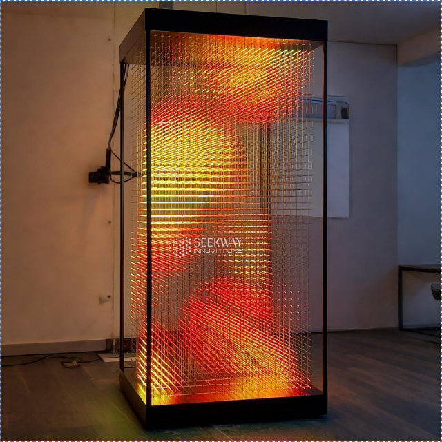 Seekway H50 qGrid 3D LED display for indoor exhibition/Museum/stage/commercial lighting