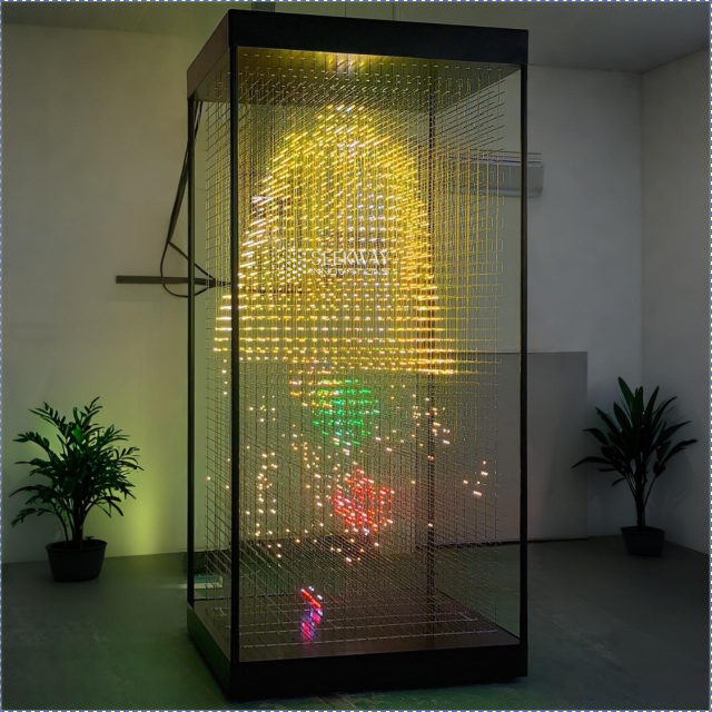 Seekway H50 qGrid 3D LED cube for indoor exhibition/Museum/stage/commercial lighting