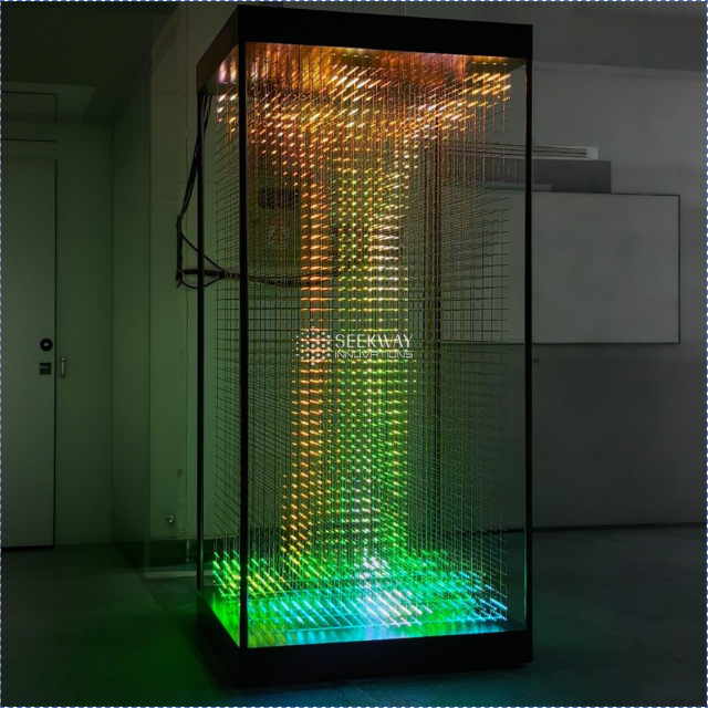 Seekway H50 qGrid 3D Volumetric LED display for indoor exhibition/Museum/stage/commercial lighting