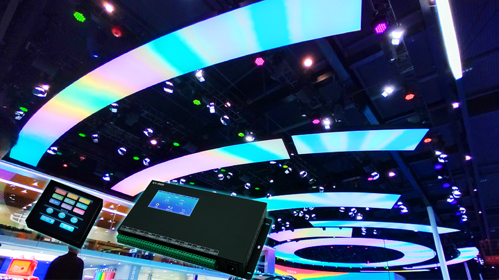 LED Controller with Panel Control