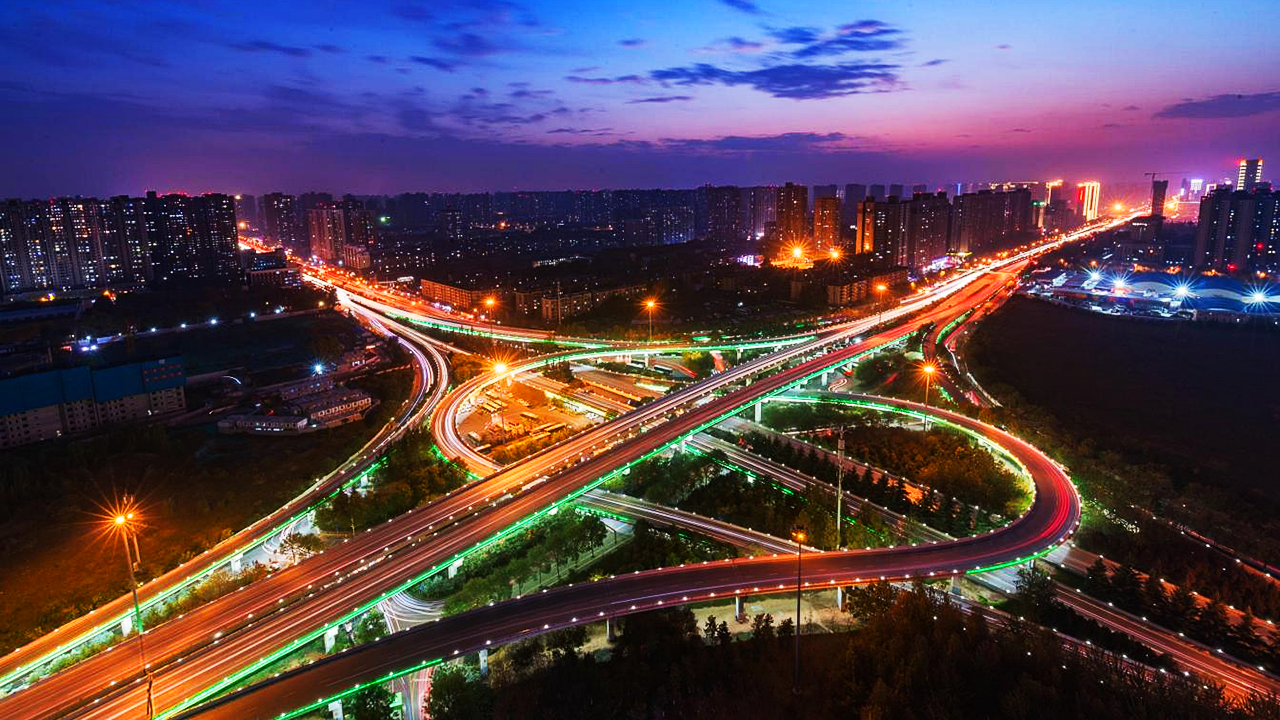 Guangzhou Zengcheng Interchange Bridge Illumination Intelligent Lighting control