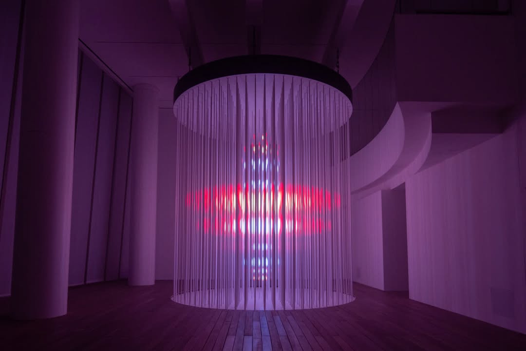Doug Aitken, installation views at NMACC, Mumbai, India, 2025.