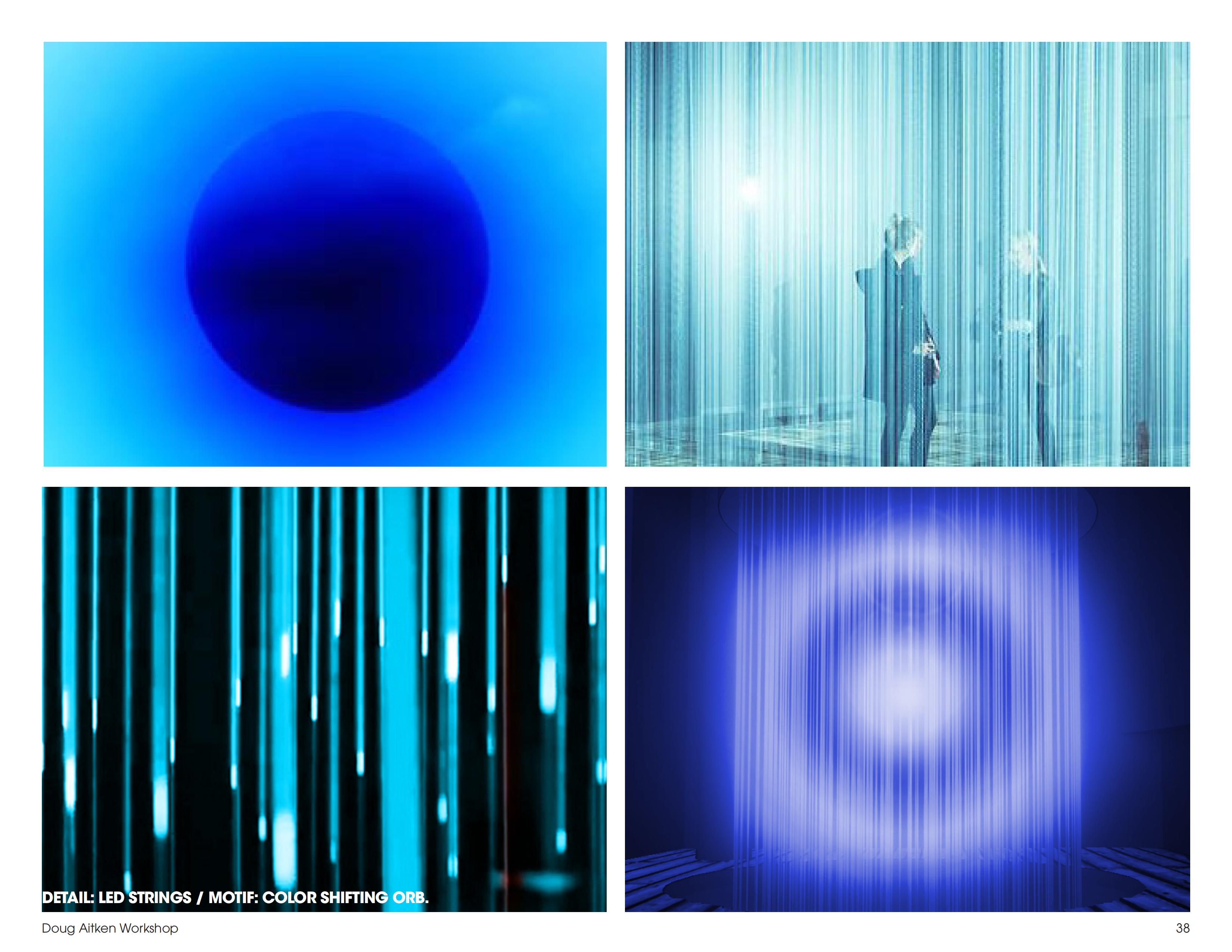  Doug Aitken: UNDER THE SUN lighting design concept