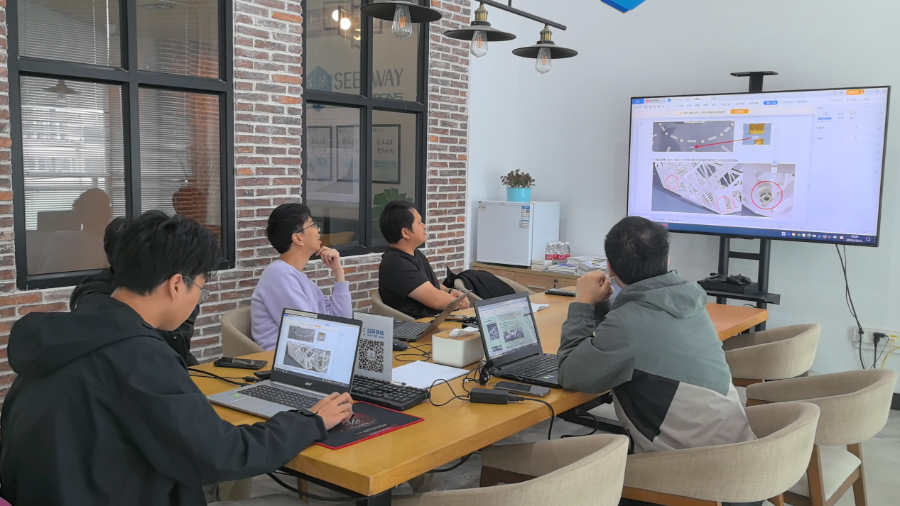 Seekway Innovations' engineering team for UNDER THE SUN lighting project at NMACC Art House 
