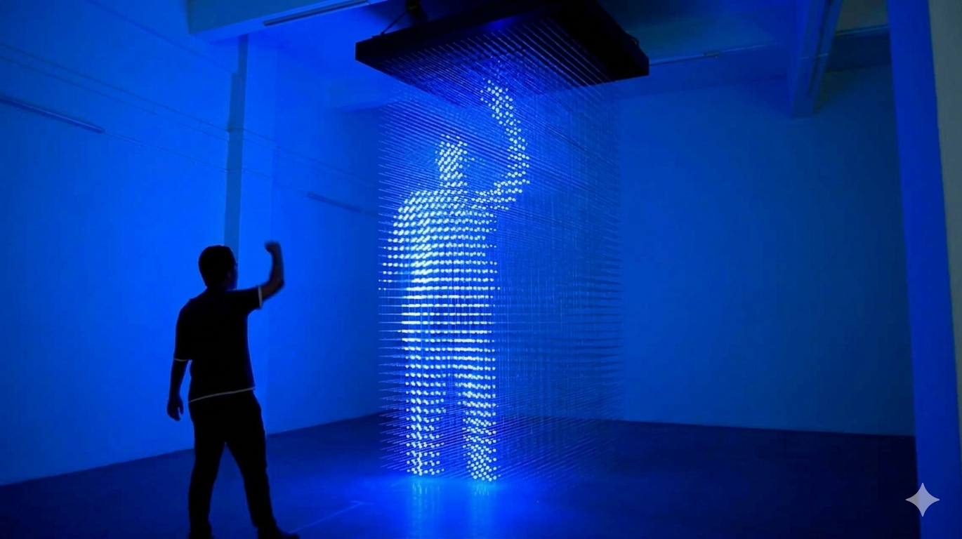 Interactive LED display