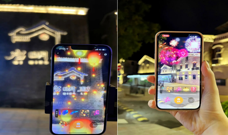 mobile lighting control for historical places