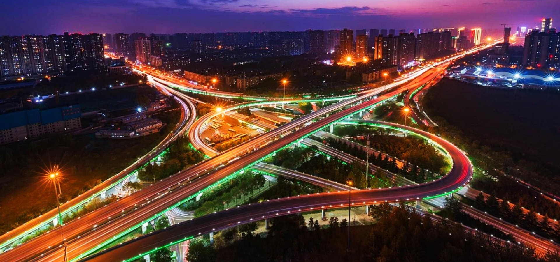 Guangzhou Zengcheng Interchange Bridge lighting project