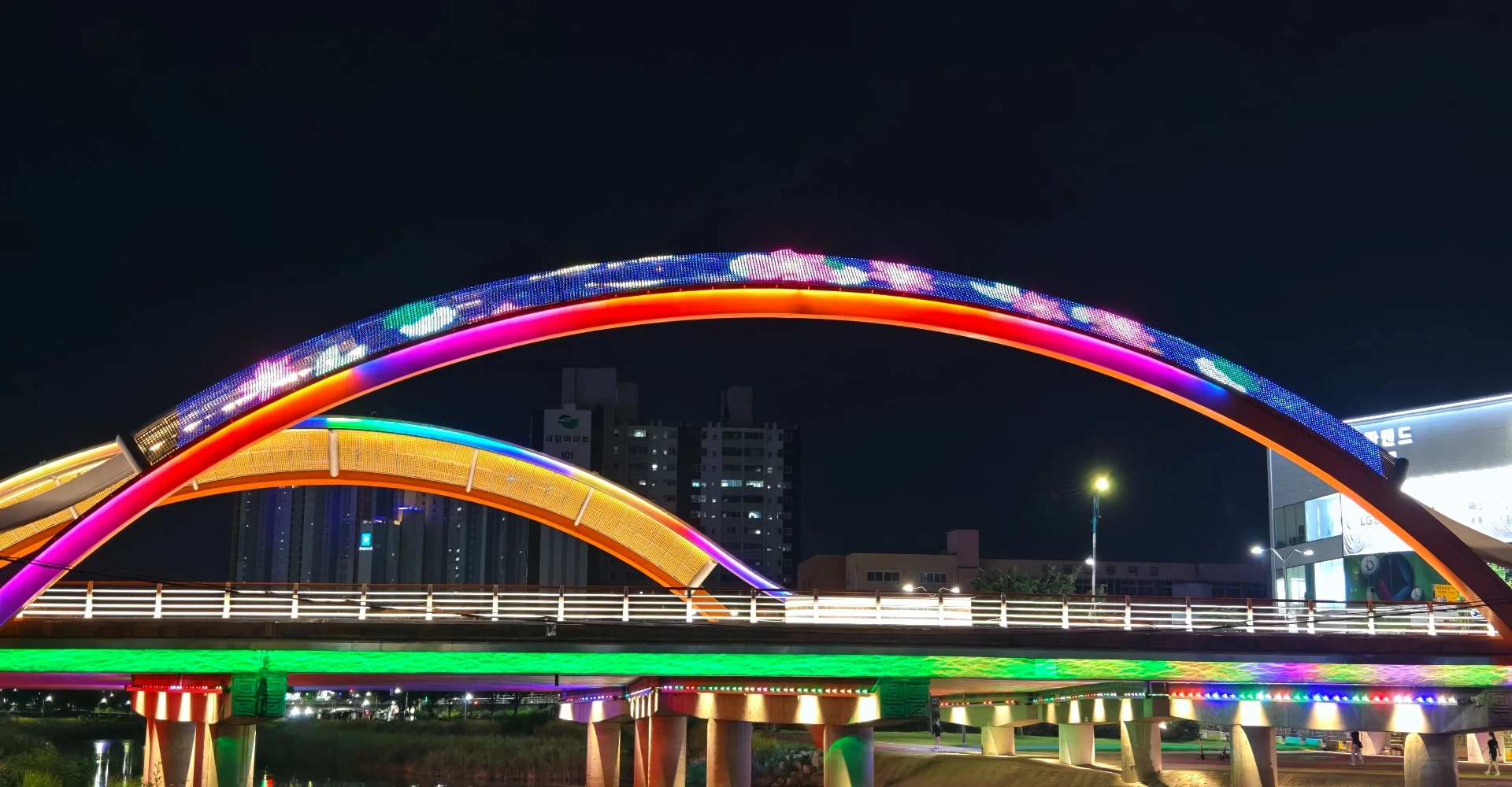 Yeongda Bridge Lighting Project in south korea